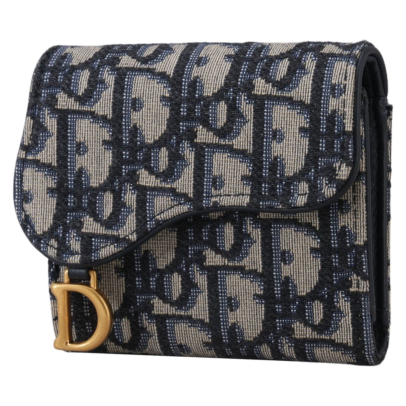 CHRISTIAN DIOR(USED)디올 오블리크 새들 반지갑